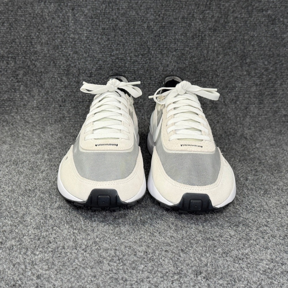 Nike Waffle One Running Shoes Men's 10 Summit White Suede Retro Athletic Sneaker - Picture 2 of 13